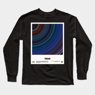 minimal_Tron Abstract Circular Movie Long Sleeve T-Shirt